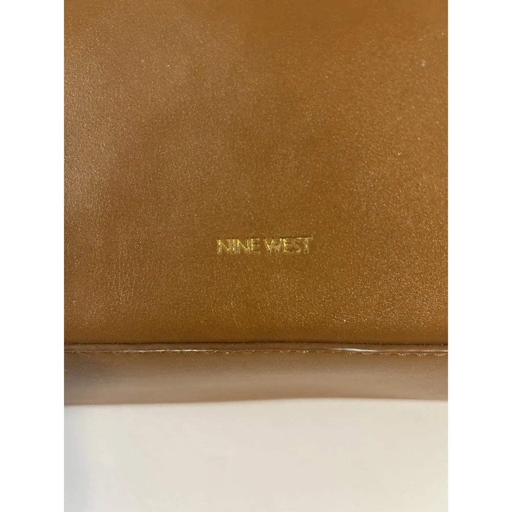 Nine West Handbag Tan-3 Compartments‎